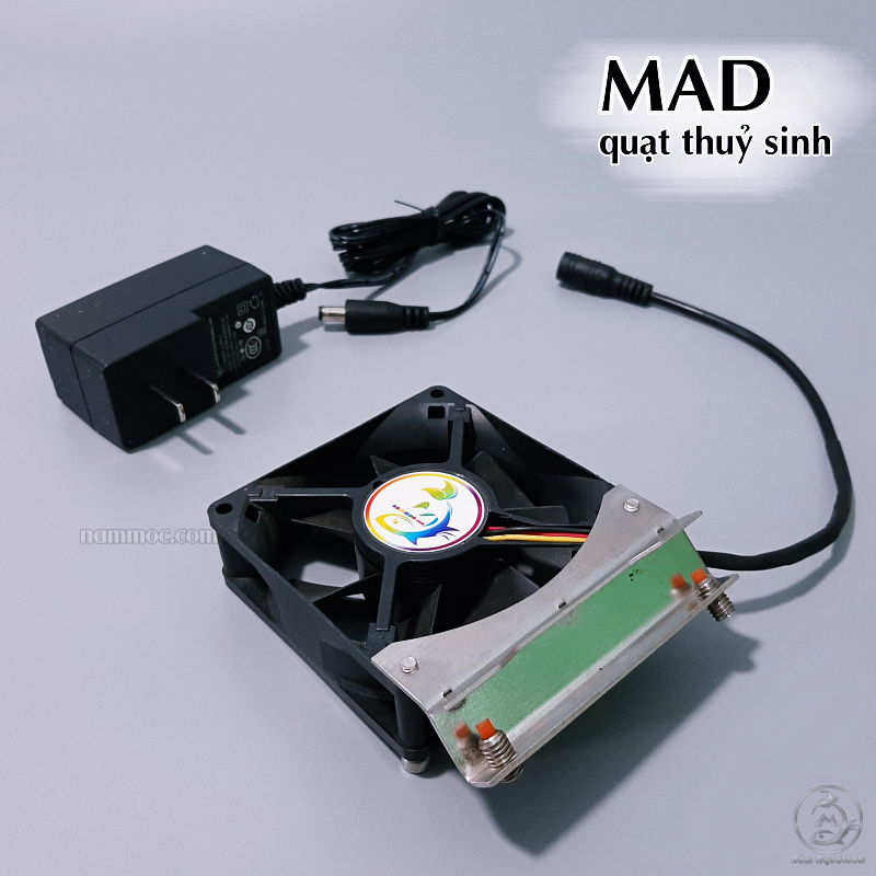 Quạt diy kèm chân inox mad | quạt làm mát cho hồ thuỷ sinh