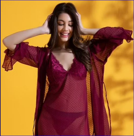 3 Piece Hot Nighty Robe Set