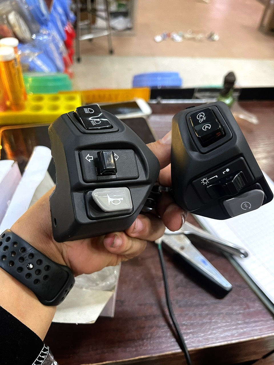 Cùm nvx mod sẳn đầu dắt cho ex135 hàng chính hãng>>>>