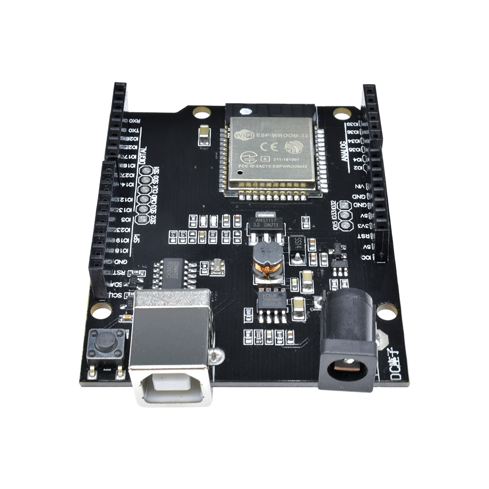 Bo Mạch Phát Triển VOKTTA ESP32 WiFi Bluetooth D1 R3 R32 CH340 4MB Flash USB-B Chính Hãng