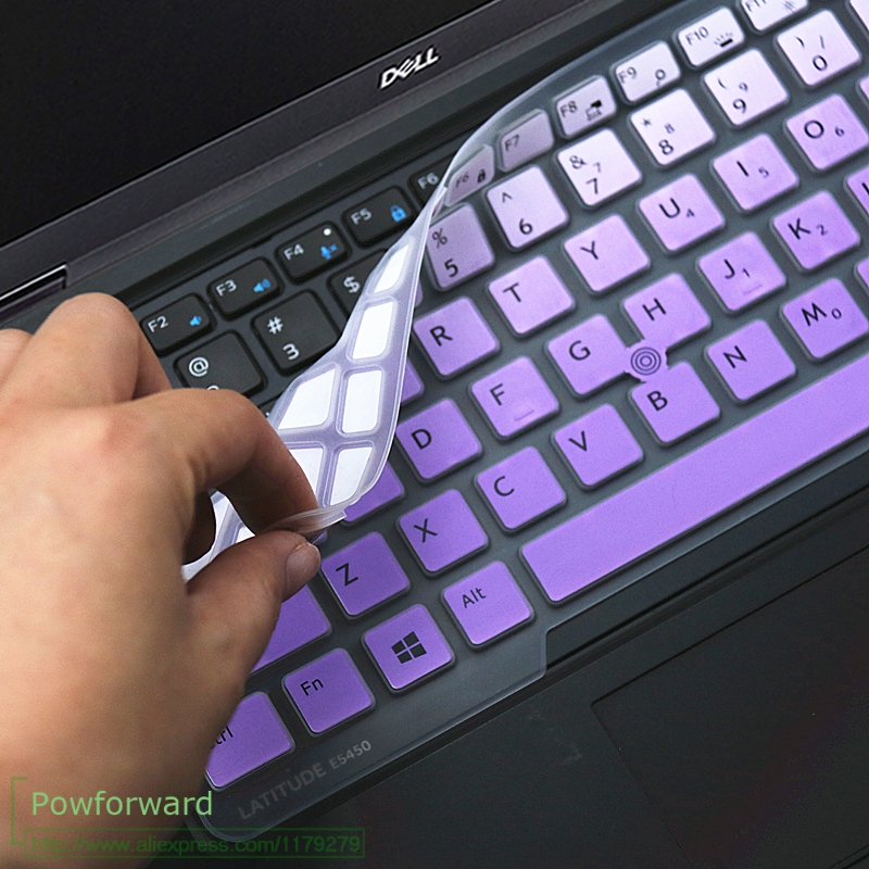 【Unique features】Laptop Keyboard Cover Skin for Dell Latitude 7490 5480 5490 Keyboard Cover for Dell 3340 E3340 E5450 E5470 E7450 14 inch. 