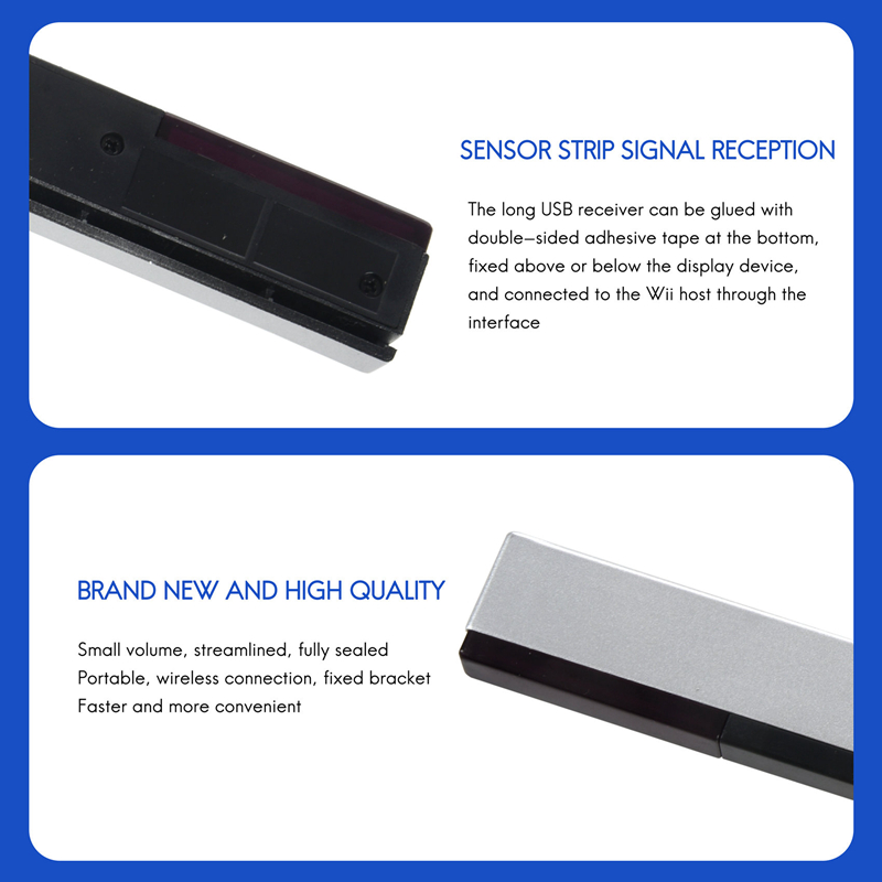 HDE Wired Infrared Sensor Bar for Nintendo Wii