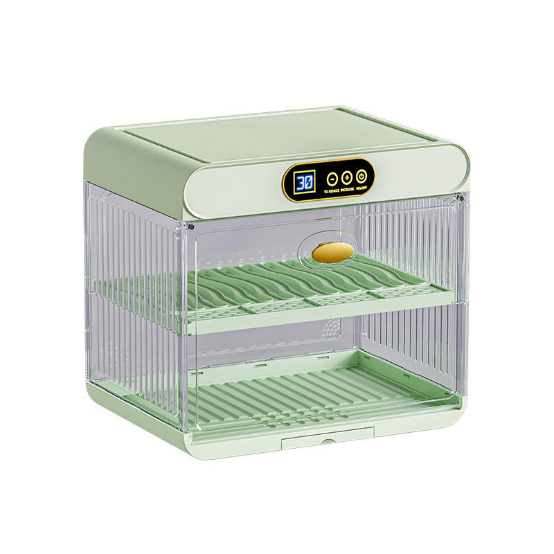 Cup holders, household dustproof cup storage shelves, foldable tabletop tea cup shelves, tea set storage cabinets