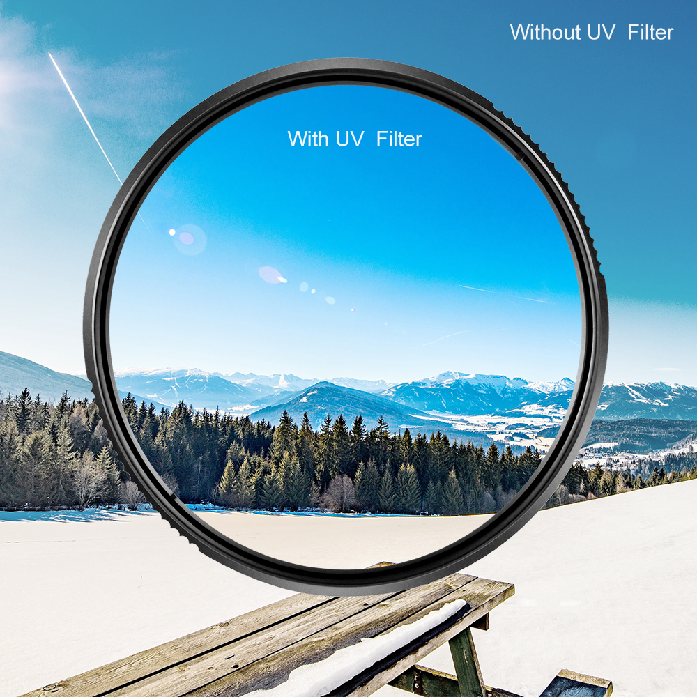 K&F Concept 95mm MC UV Protection Filter 18 Multi-Layer Coated HD/Waterproof/Scratch Resistant UV Filter with Nano-X tech Coating Ultra-Slim UV Filter for 95mm Camera Lens