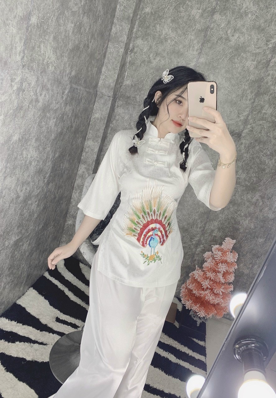 ĐỒ LAM ĐI CHÙA ,ĐỒ THỜI TRANG NỮ VẢI LỤA MỊN MÁT KHÔNG NHĂN