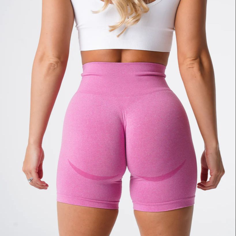 Dynamic Scrunch Bum Shorts Womens Seamless Workout Sports Wear