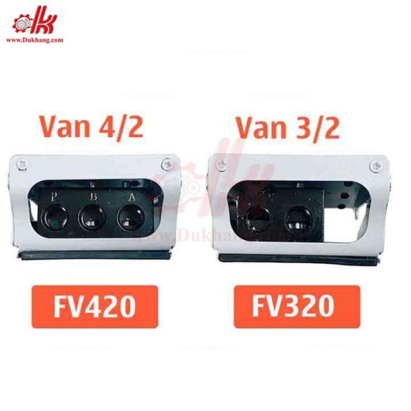 Van đạp chân khí nén FV