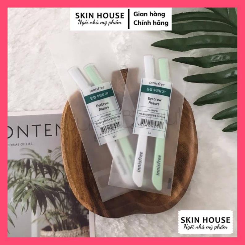 Dao Cạo Chân Mày Innisfree Eyebrow Razor 2 Cây