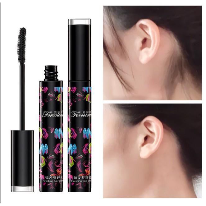 Mascara chải tóc con gọn vào nếp tạo kiểu tóc đẹp..