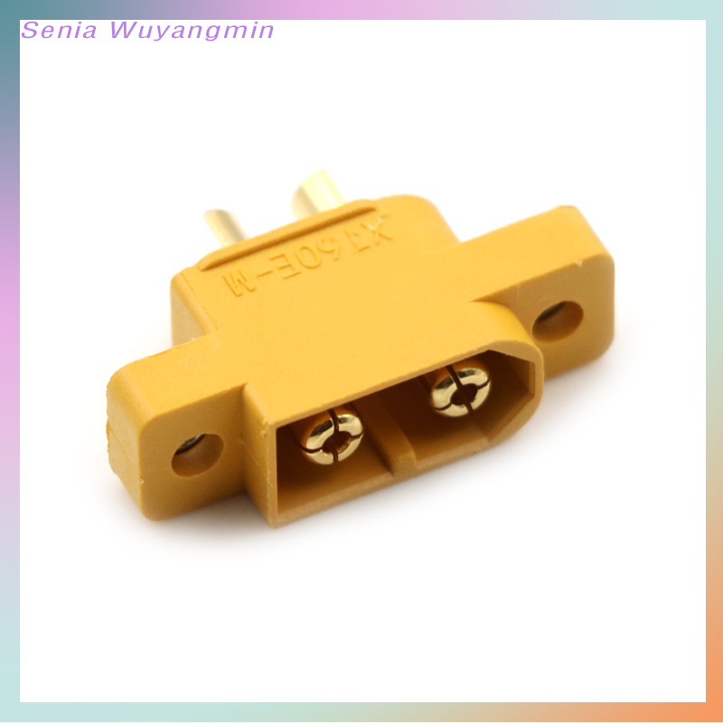 Senia xt60e-m mountable xt60 male plug connector for rc models multicopter
