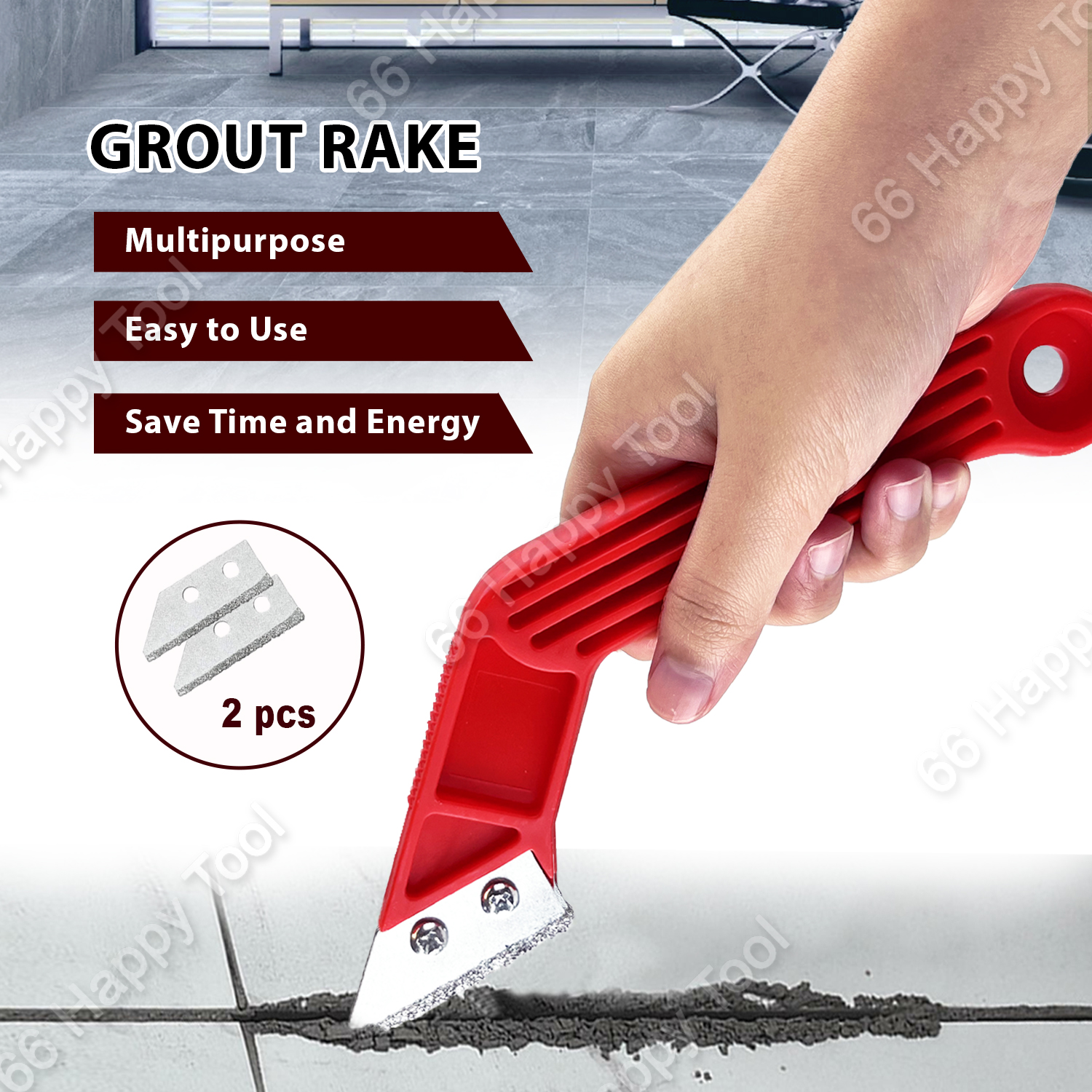 Tile deals grout rake