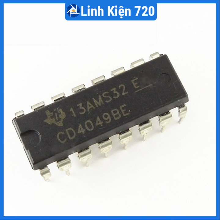 IC CD4049BE DIP16 chân cắm