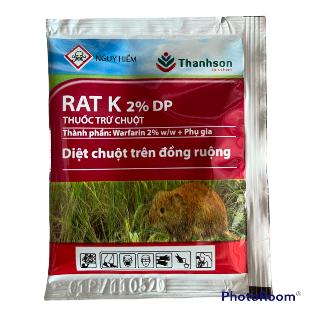 Thuốc trừ chuột RAT K 2% DP -