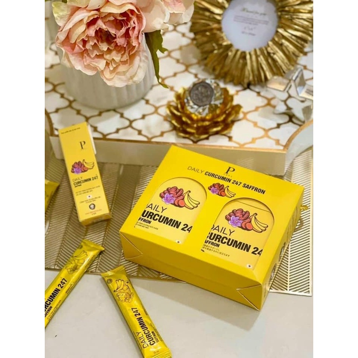 Thạch Nghệ Saffron Vị Chuối 247
