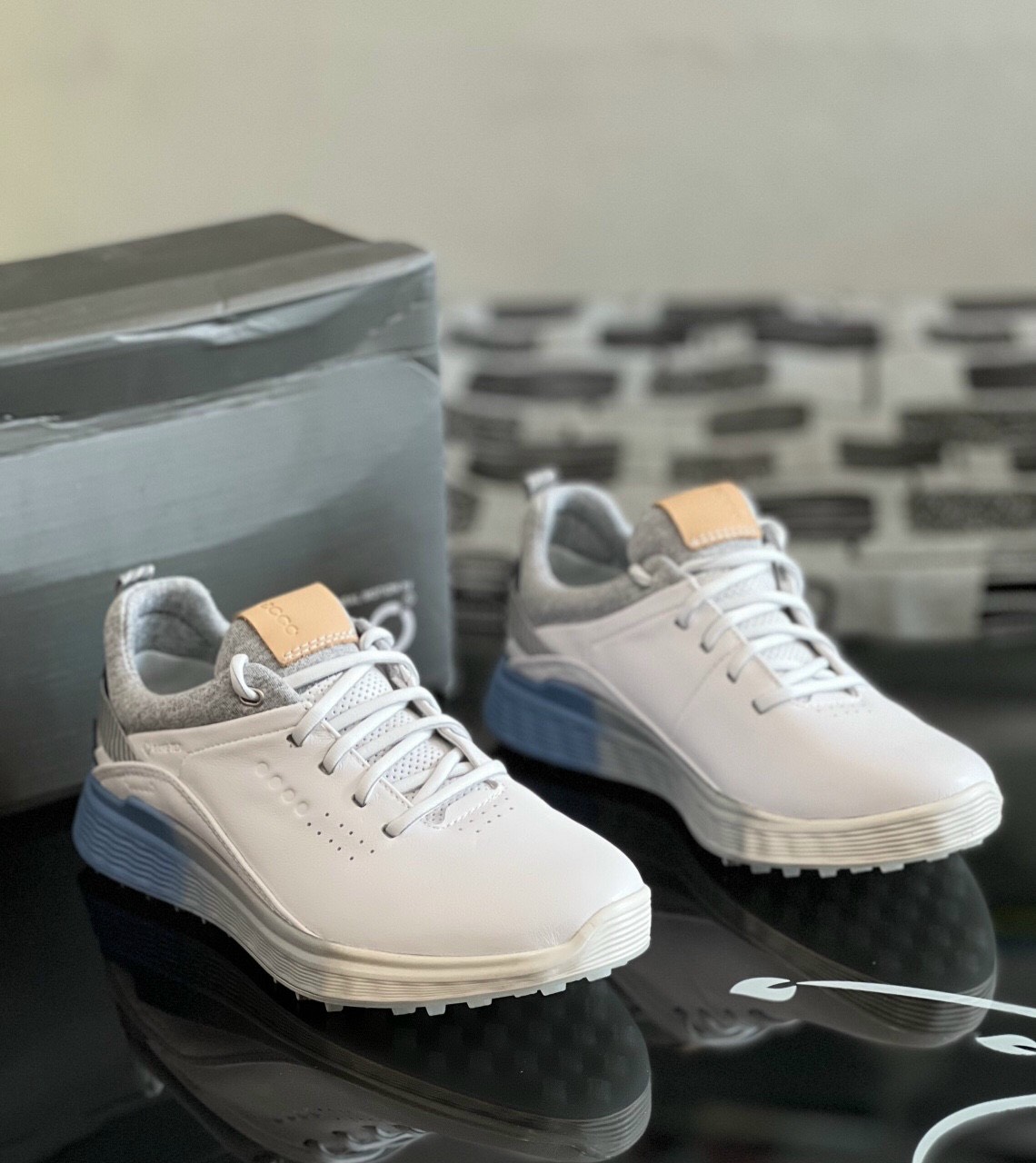 𝗦𝗔𝗟𝗘 𝗙𝗘𝗕𝗥𝗨𝗔𝗥𝗬 - SALE UP TO 60% -  - [GIÁ HUỶ DIỆT][TẶNG VỚ] GIÀY GOLF NỮ ECCO S-THREE