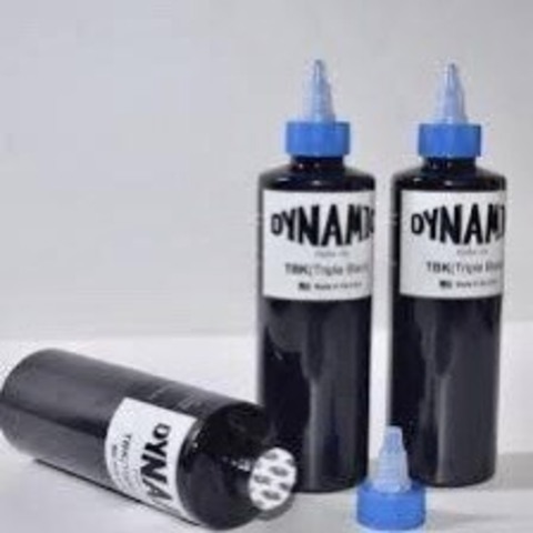 Mực xăm tattoo Dynamic Black TBK 8oz/1oz