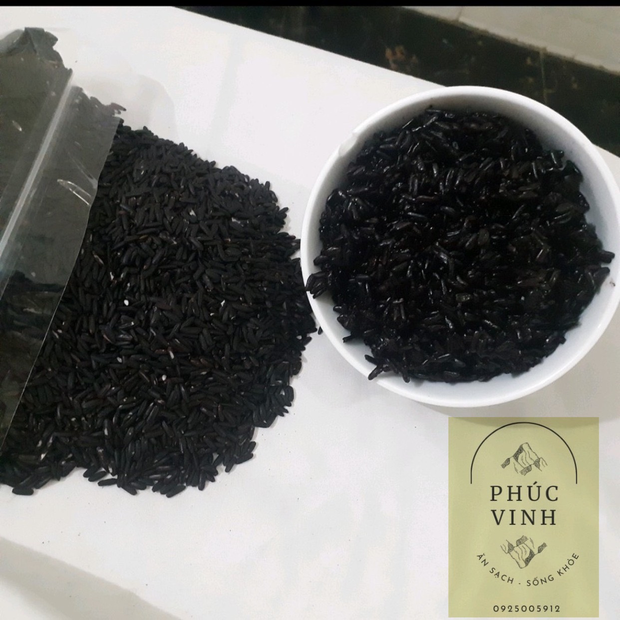 [ 3 KG] Gạo Lứt Đen dẻo Điện Biên ( Loại I)