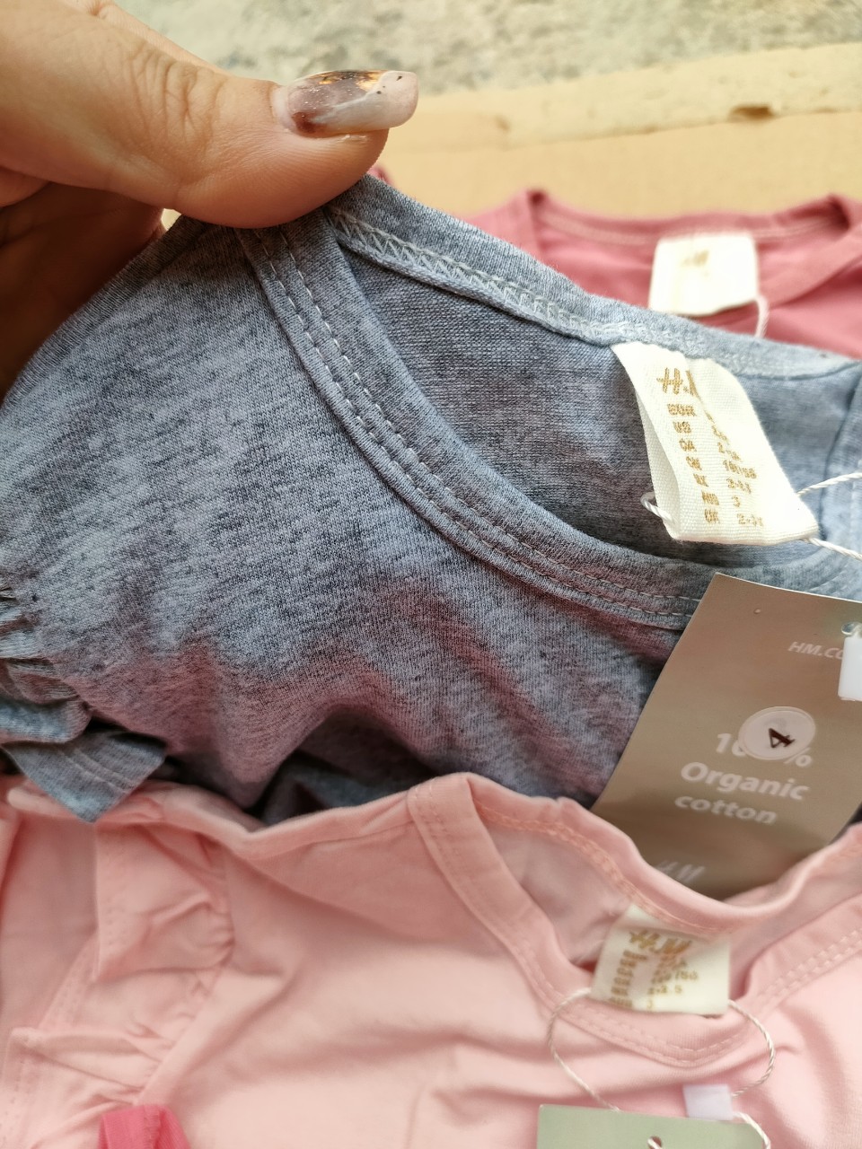 [THANH LÝ] BODYSUIT DÀI TAY BÉ GÁI SIÊU XINH [H&M] [NEW 100%]