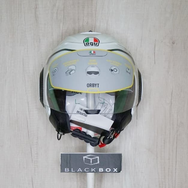 AGV ORBYT Solid White | Lazada Indonesia