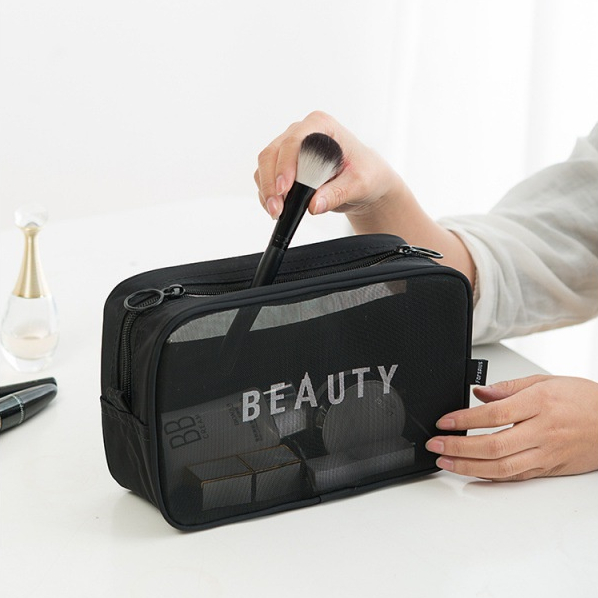 PVN61161 Bộ 3 Túi Lưới Đựng Mỹ Phẩm Đồ Makeup