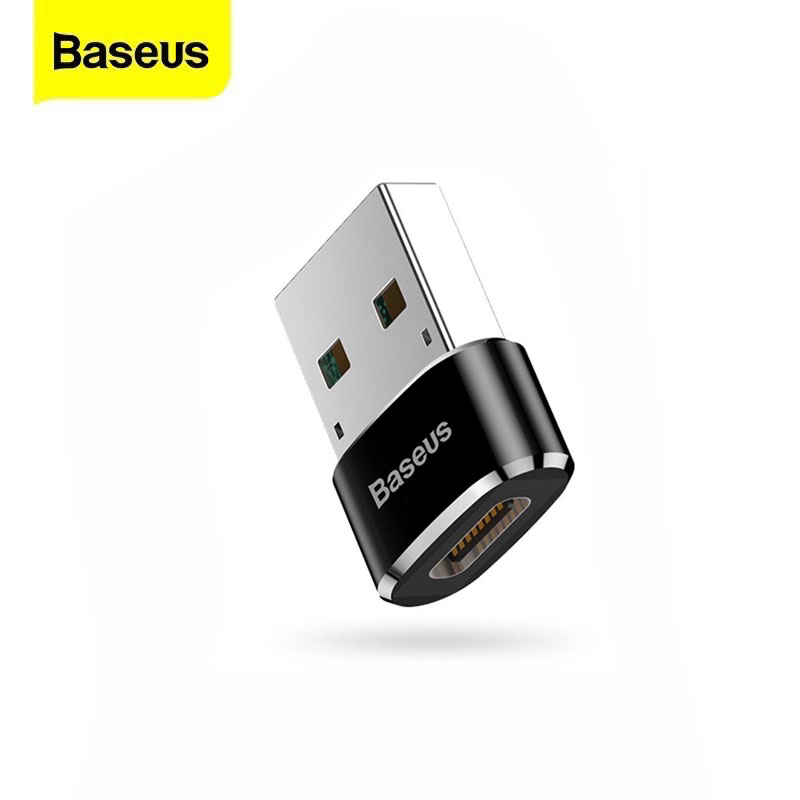 Đầu chuyển đổi OTG Baseus USB-C sang USB-A  (TYPE C Male to USB Female Cable Adapter Converter)