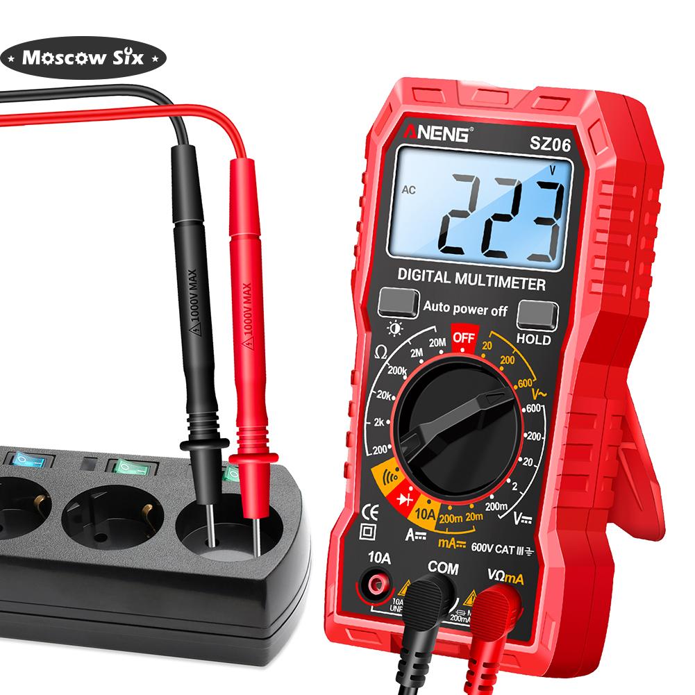 Đa năng kế kỹ thuật số vạn năng thông minh 2000 đếm lưu trữ đồng hồ chuyên nghiệp đèn nền LCD tự động tắt máy cầm tay