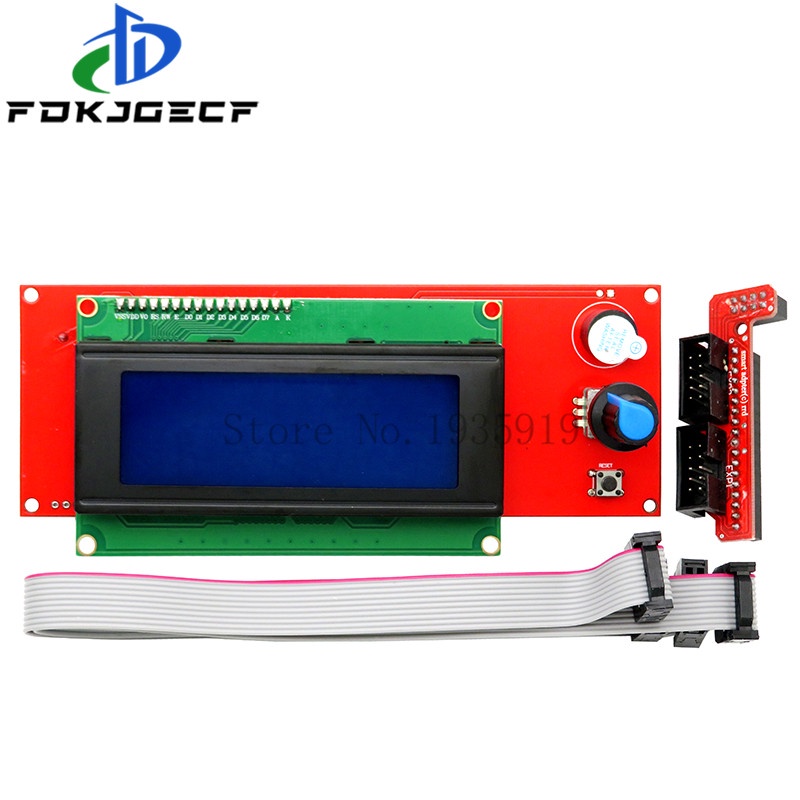 2004 12864 Màn hình LCD 3D máy in Reprap Bộ chuyển đổi thông minh điều khiển Reprap RAMPS 1.4 1.6 MEGA2560 Board 2004lcd 12864lcd điều khiển mạch tích hợp
