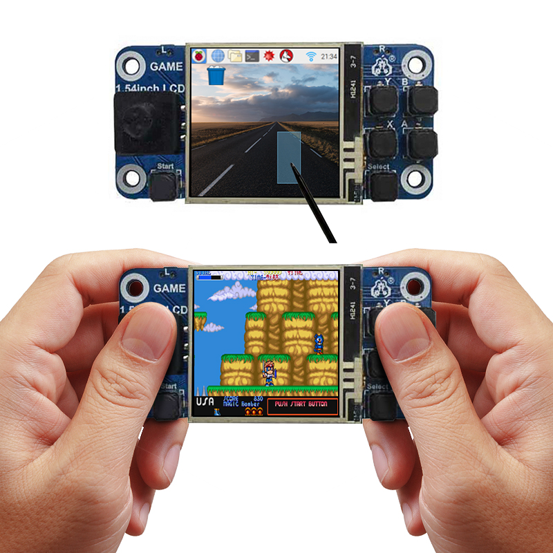 【Support-Cod】 Raspberry Pi Zero 2 W 1.54 Inch Touchscreen Display For ...