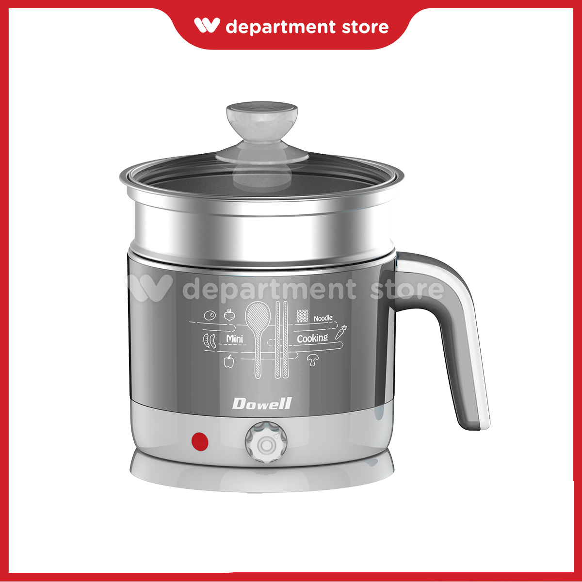 DOWELL 100 Authentic 1.2L Minichef Electric Kettle Multicooker EKC