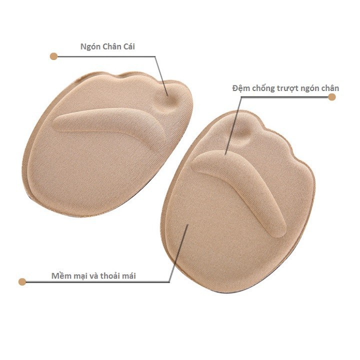 MIẾNG ĐỆM LÓT ÊM CHÂM CHO GIẦY CAO GÓT - DP587