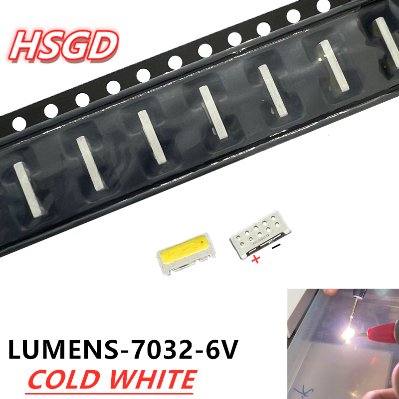 %E3%80%90Folio%20&%20Light%E3%80%9150pcs%20100pcs/lot%20Edge%20Smd%20Led%207032%206v%201w%20160ma%20Cool%20White%20High%20Power%20For%20Tv%20Backlight%20-%20Image%202