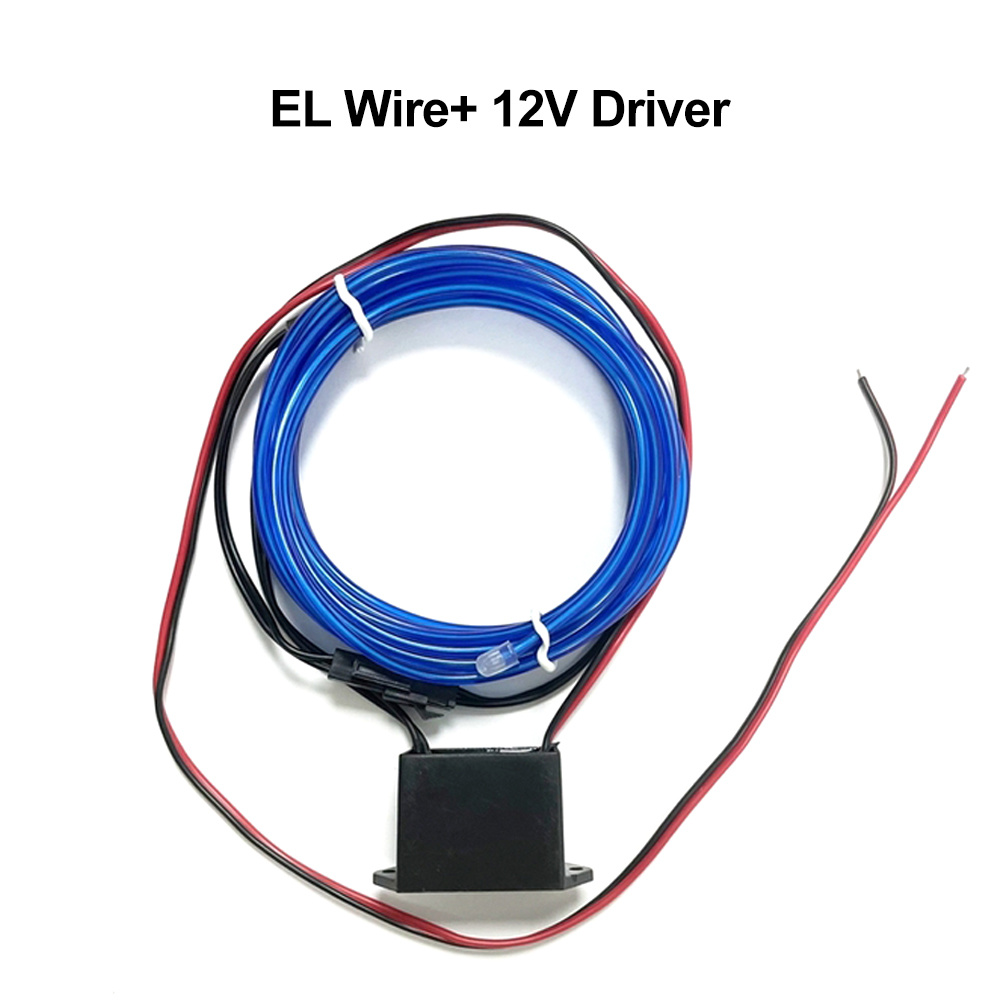 ZCY DIY Neon Light Creative LED Lamp Flexible EL Wire Rope Tube