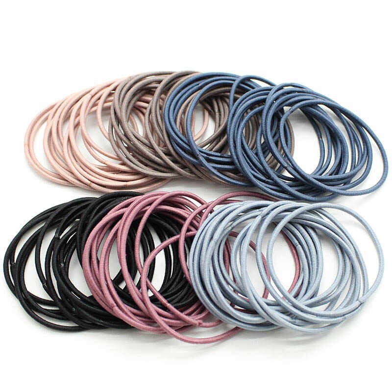 Dây cột tóc vải hàng cao cấp, AZ008 thun vải cao cấp không dính tóc siêu bền, cột nhẹ đầu 01
