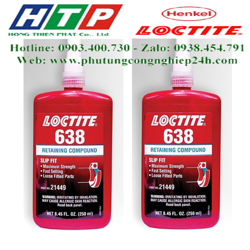 Hướng dẫn sử dụng keo loctite 638 - 50ml
