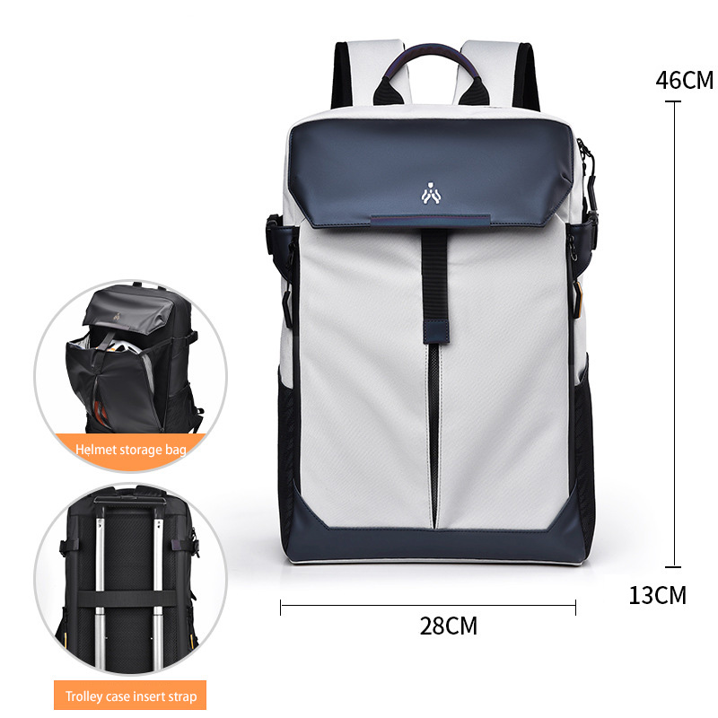 Movi Katie Men's backpack fashion large capacity casual commuting computer backpack student schoolbag business backpacks