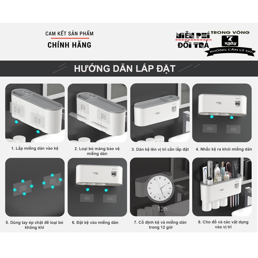 Bộ nhả kem đánh răng tự động