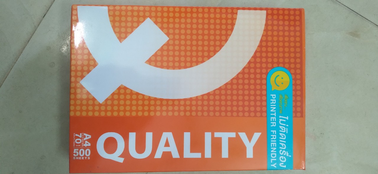 GIẤY A4 QUALITY 70 gsm 500 tờ
