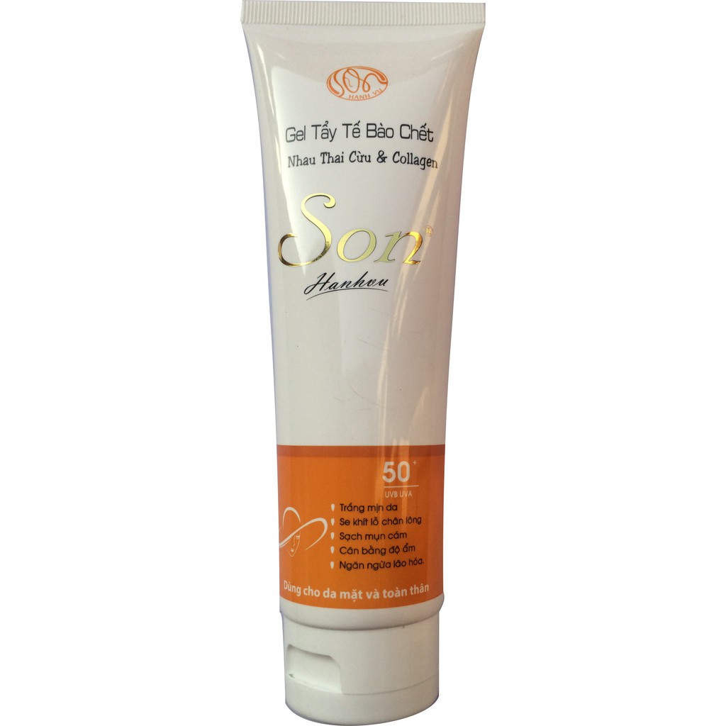 Gel tẩy tế bào chết son nhau thai cừu 120ml