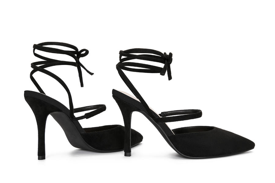 E.H Strappy Suede Ladies High Heel in 