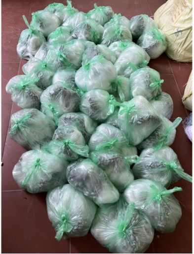 lưới đánh cá 3 màn then 3 cao 2m8 dài 80 mét