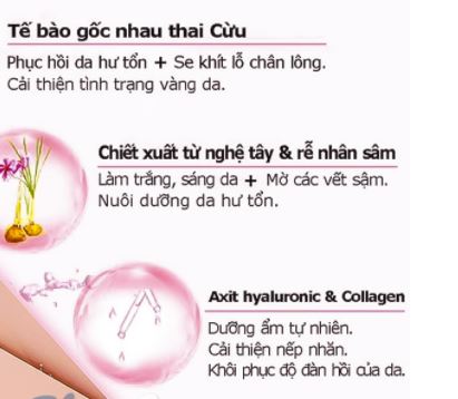 Mặt Nạ Nhật Chính Hãng Tế Bào Gốc Nhau Thai Cừu cuốn rốn Beauty cấp ẩm dưỡng da, tái tạo Collagen chống lão hóa, giảm mụn 40ml