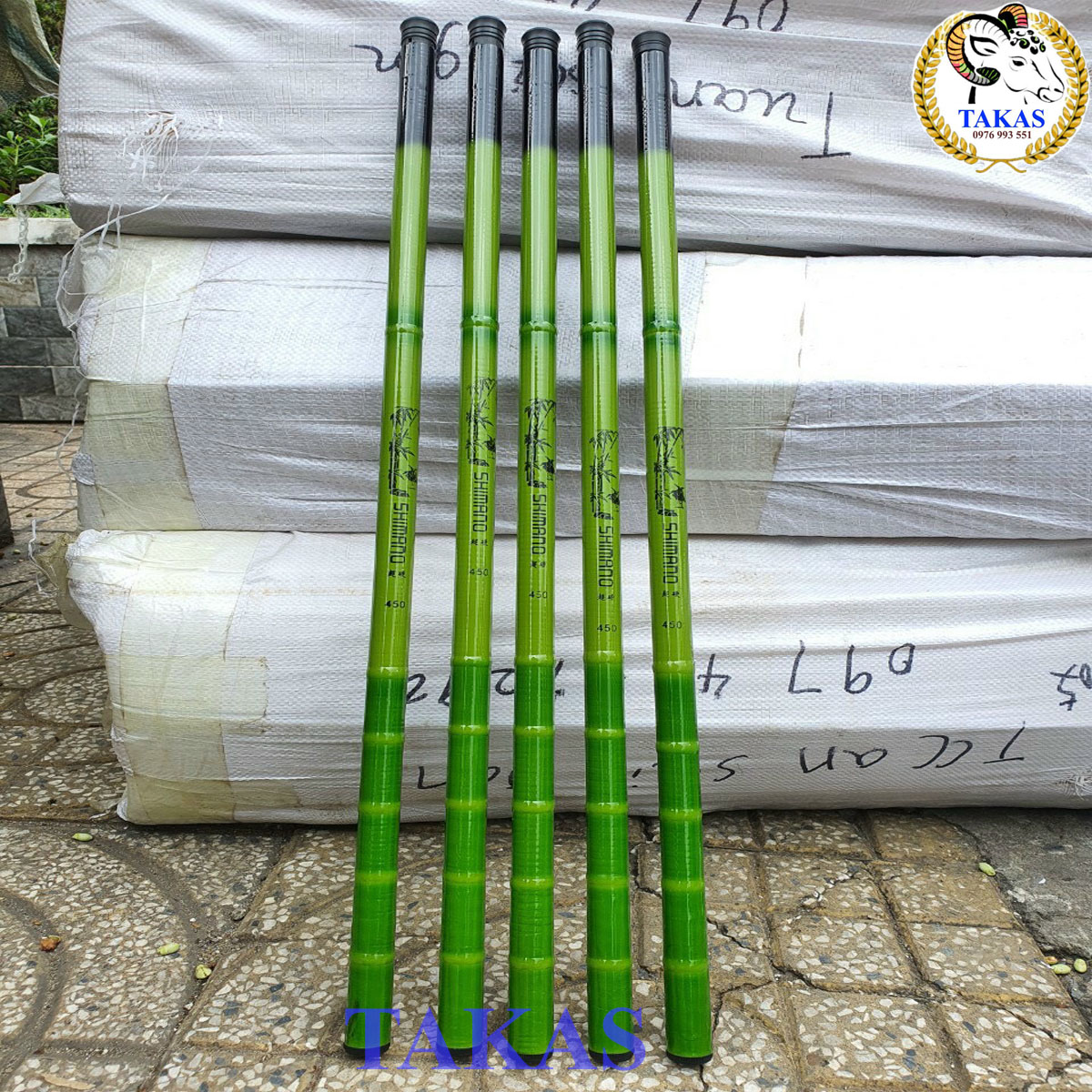 Cần câu tay trúc xanh