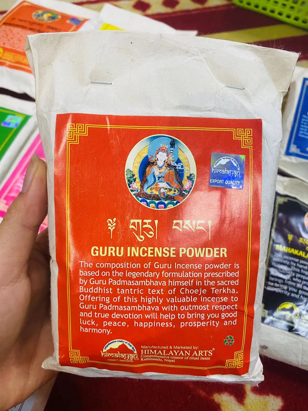 [PBMC] Bột xông Himalayan gói màu