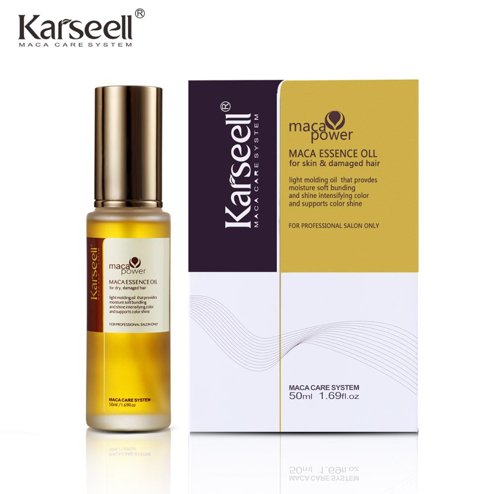 Tinh dầu giúp tóc mềm mượt Karseell Maca 50ml