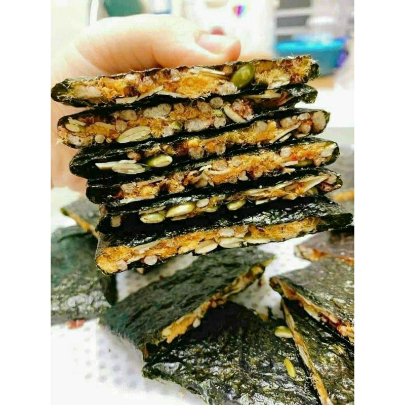 Rong biển kẹp hạt chà bông 500g