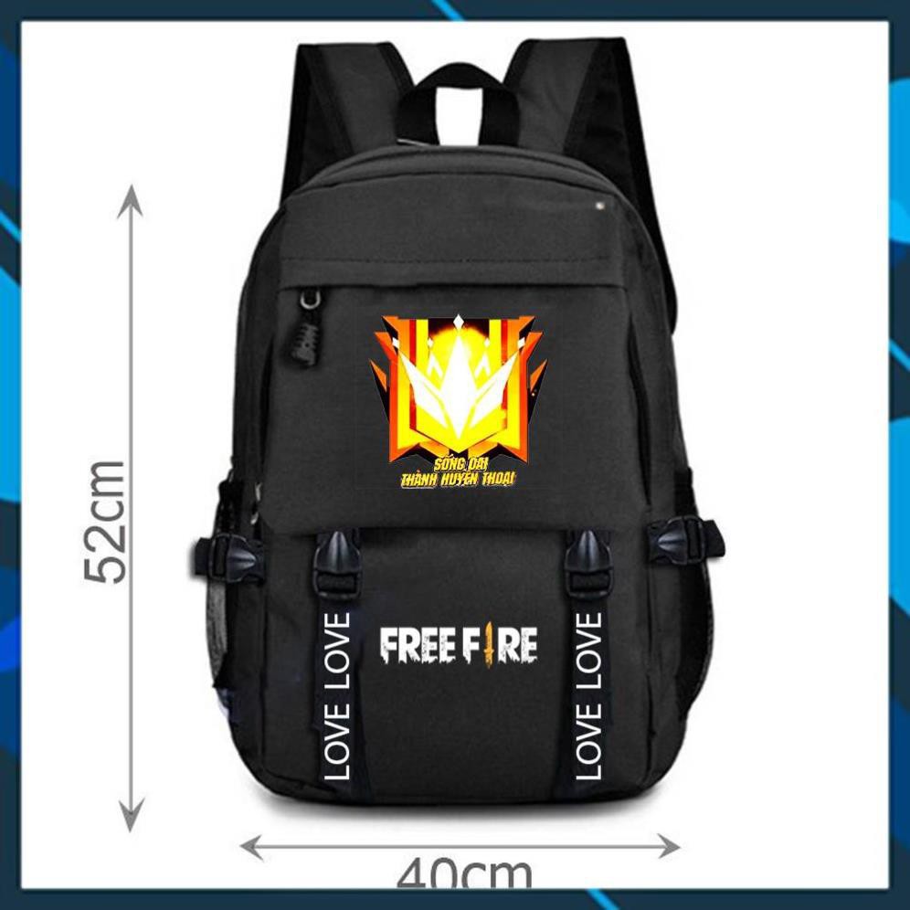 Balo free fire , balo game free fire sống dai thành huyền thoại