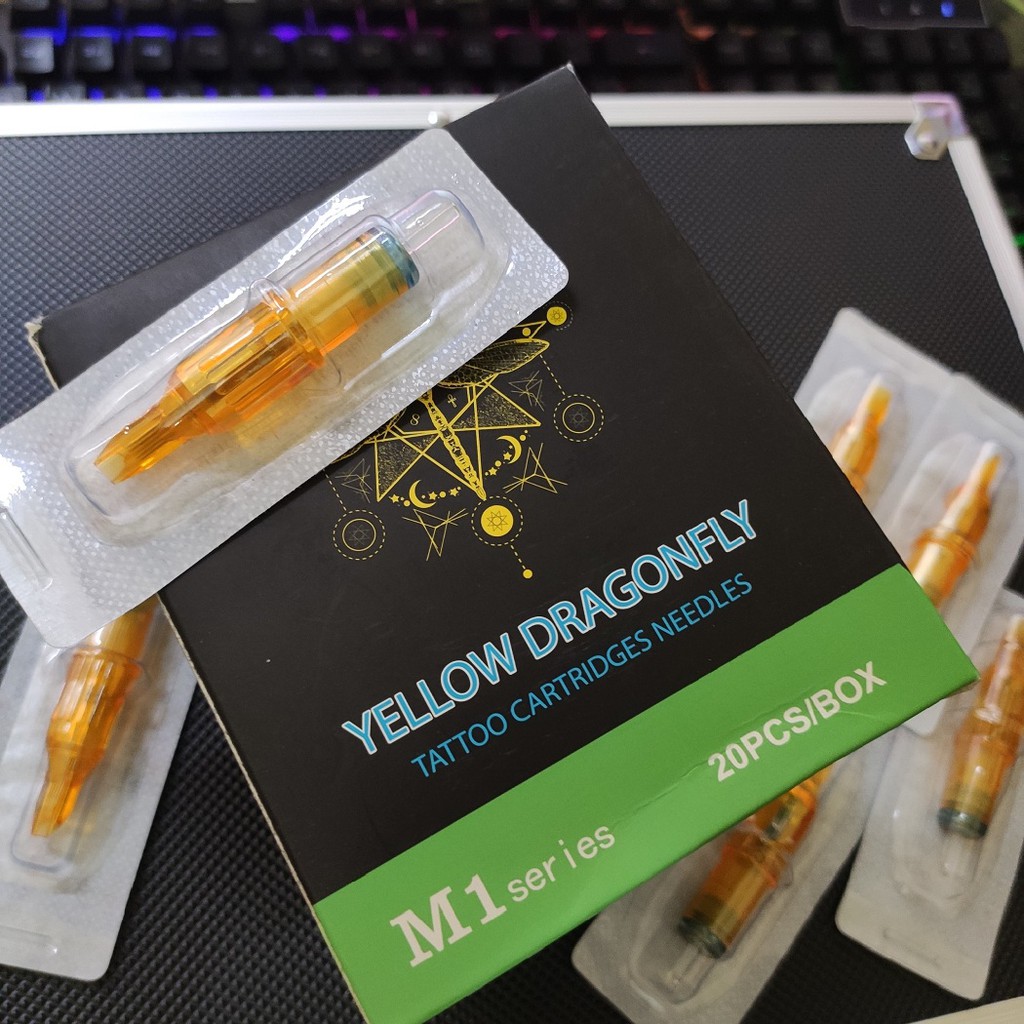 Kim xăm Pen 15M1 đánh bóng Yellow Dragon