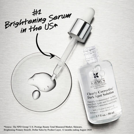 [Chính Hãng] Tinh chất làm sáng da & mờ thâm mụn KIEHL'S Clearly Corrective™ Dark Spot Solution Serum - 50ml
