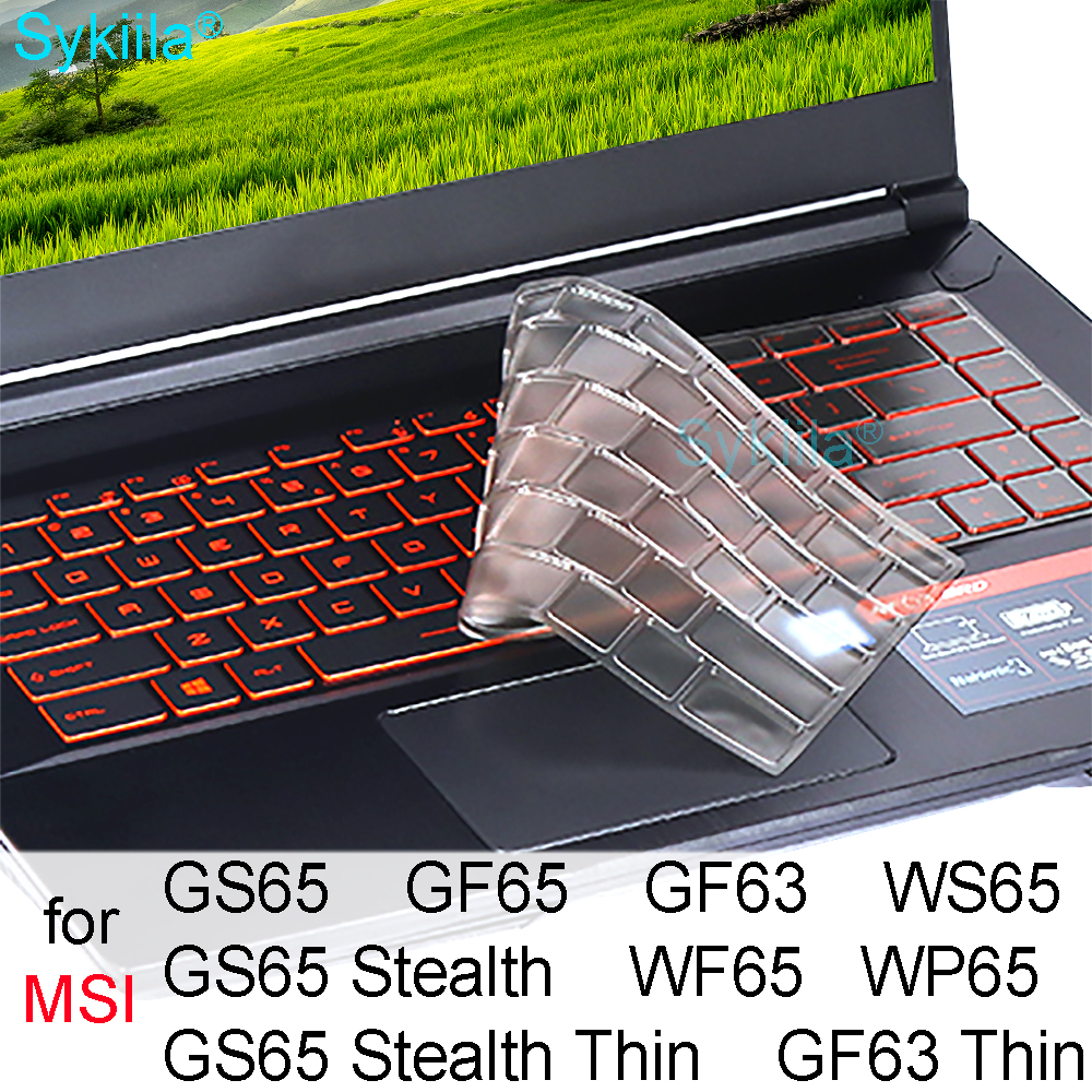 %E3%80%90UrbanNomad%E3%80%91Keyboard%20Cover%20for%20MSI%20GS65%20Stealth%20GF65%20GF63%20Thin%20WF65%20WS65%20WP65%2015%2015.6%2014%20Silicon%20Protector%20Skin%20Case%20Gaming%20Laptop%20Accessory%20-%20Image%202