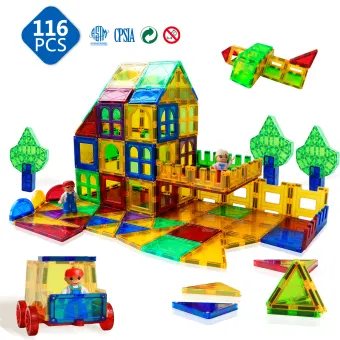 magnetic bricks toy